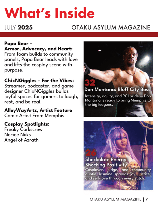 Otaku Asylum Magazine – Summer Issue - July 2025
